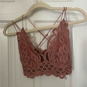 pink free people bralette